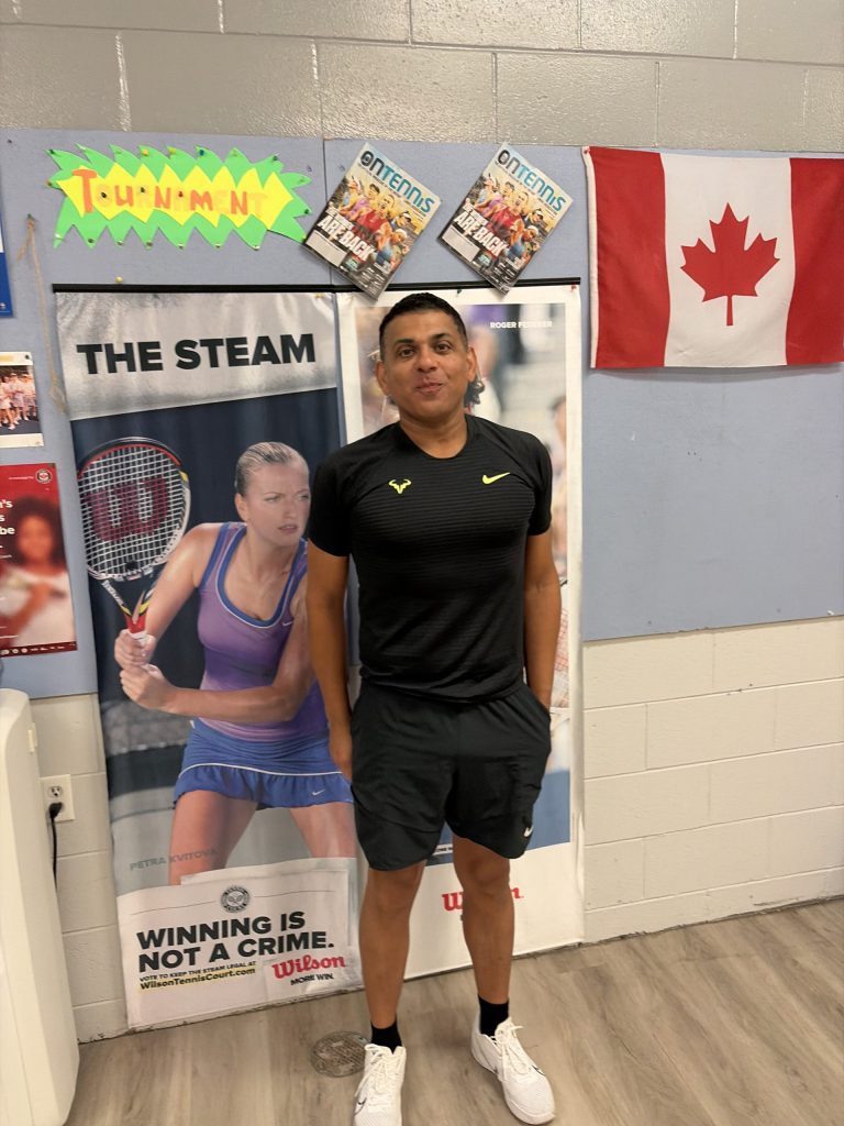 The Tyandaga Tennis Club Men's Singles Champion